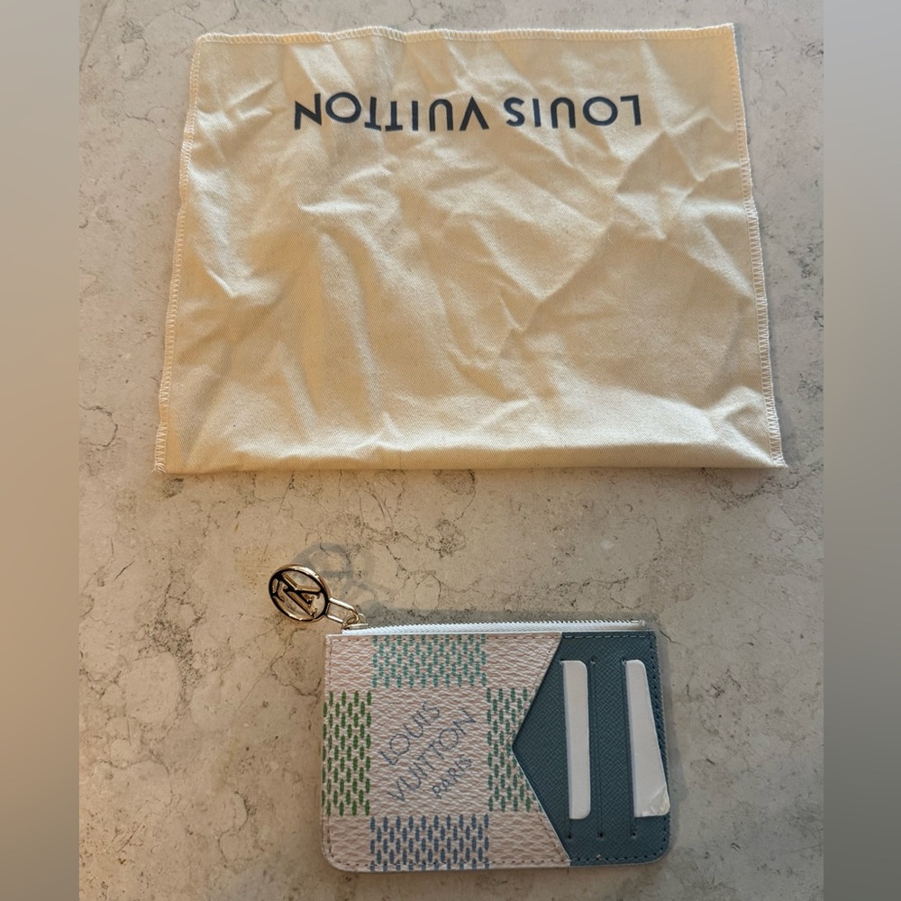Louis Vuitton Pastel Patchwork Card Holder. Never used